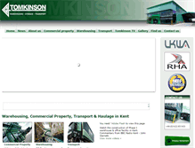 Tablet Screenshot of ggtomkinson.com
